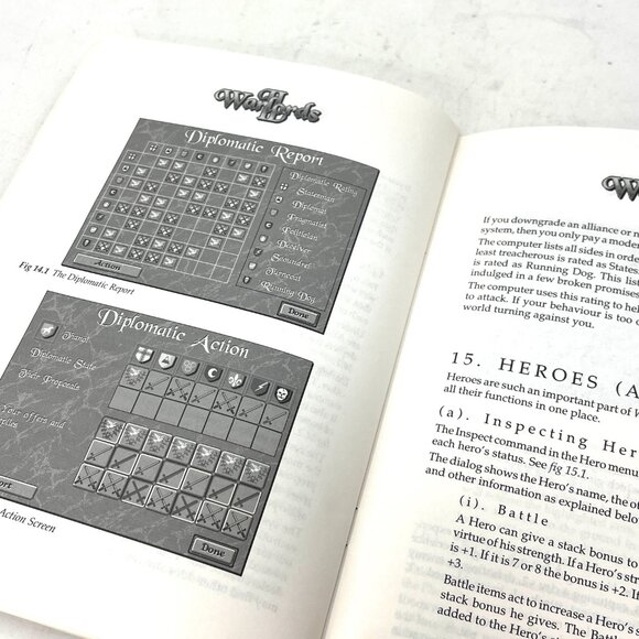 Vintage SSG WARLORDS II 2 [1993] 3.5" Floppy IBM PC Strategic War Game *No Discs - Picture 12 of 13